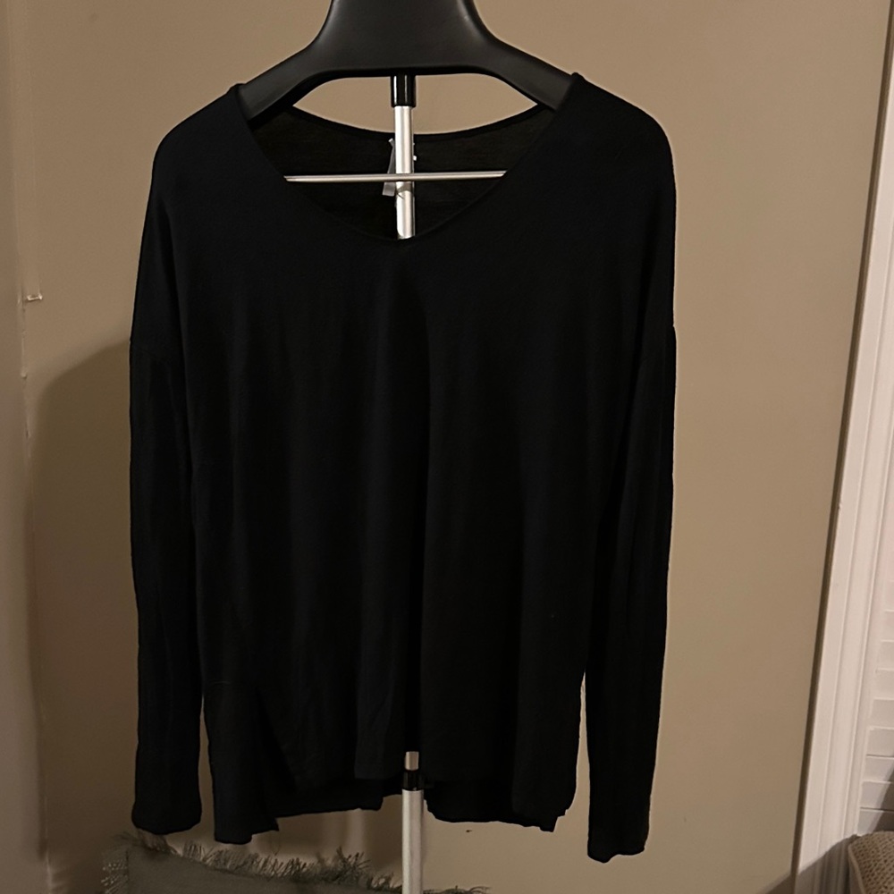 Black Long Sleeve Top